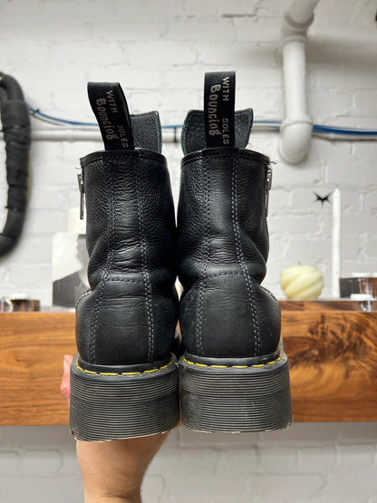 Rick Owens x Doc Martens ‘1460’ Quad Sole Calfskin Leather Combat Boots