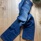 Diesel Washed Blue Bootcut Wide Leg Denim