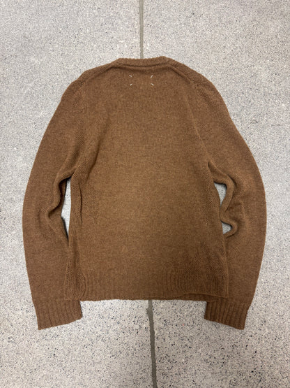 SS2016 Maison Margiela ‘Rust Orange’ Loose Gauge Knit Sweater