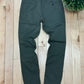 Acne Studios ‘Max Satin’ Olive Green Slim/Skinny Pants