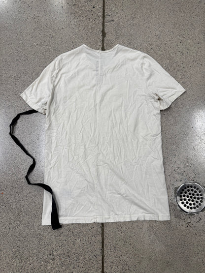 Rick Owens DRKSHDW ‘Natural’ White Short Sleeve Shirt