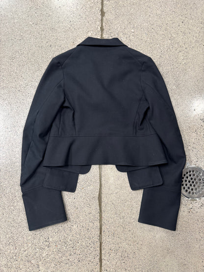 Kiko Kostadinov Cropped ‘Single Button’ Cargo Blazer