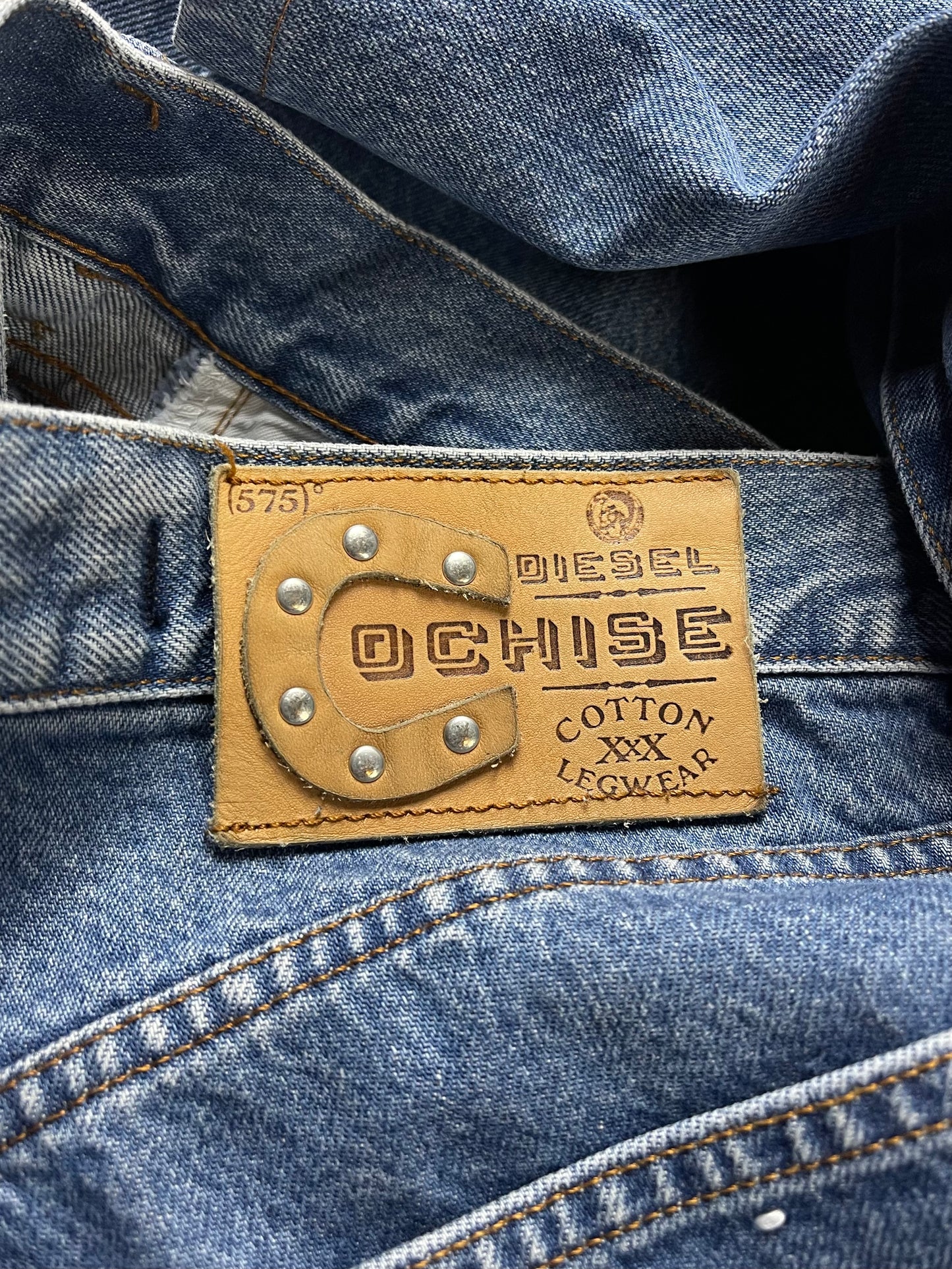 Diesel Bootcut Washed Blue Denim