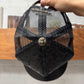 Chrome Hearts ‘Cemetery’ Leather Cross Patch Trucker Hat