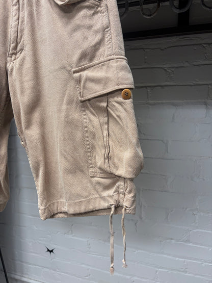 1997 General Research ‘Parachute’ Pocket Denim Cargo Shorts