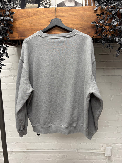 Acne Studios ‘Fairview Face’ Grey Cotton Sweatshirt