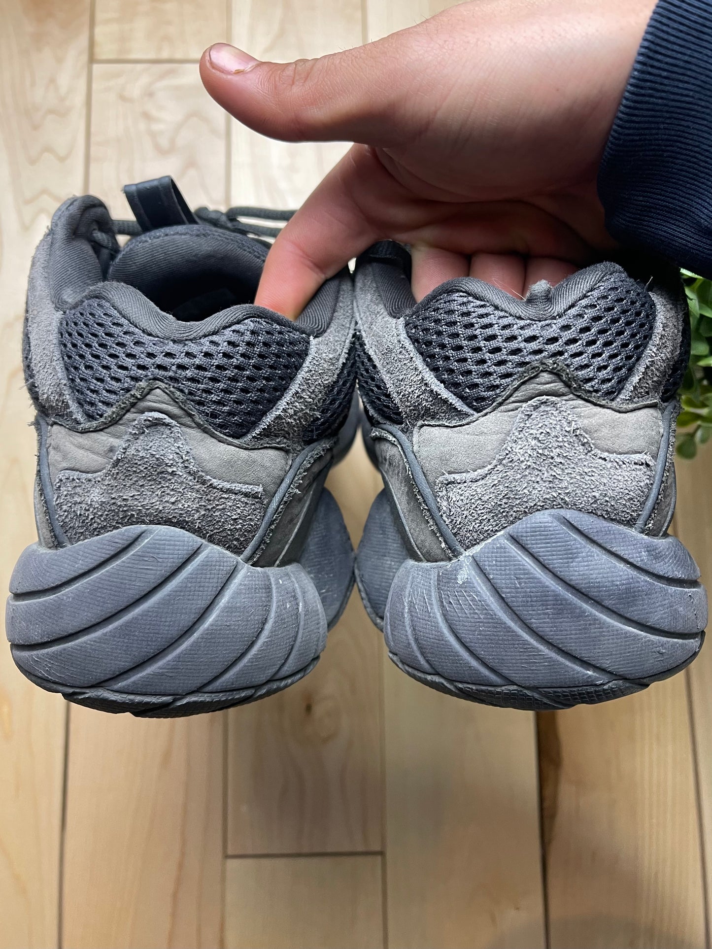 Yeezy 500 Series ‘Utility Black’ Low Top Sneakers