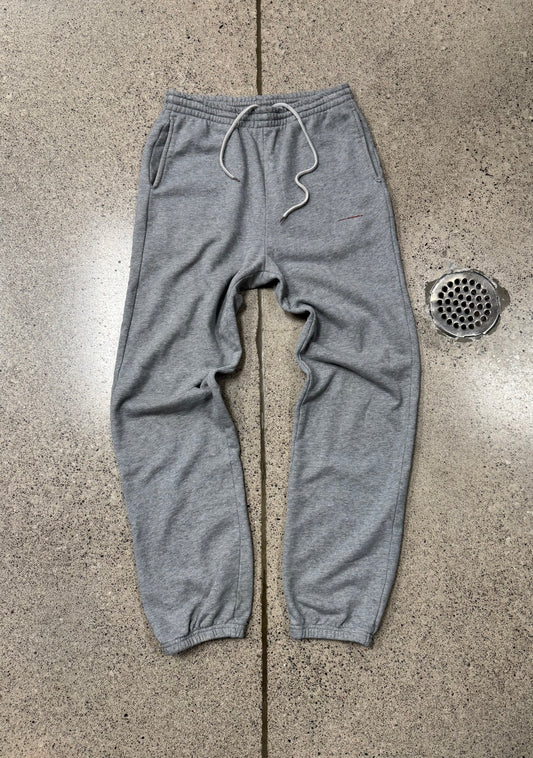 2017 Balenciaga ‘Campaign Logo’ Grey Cotton Sweatpants