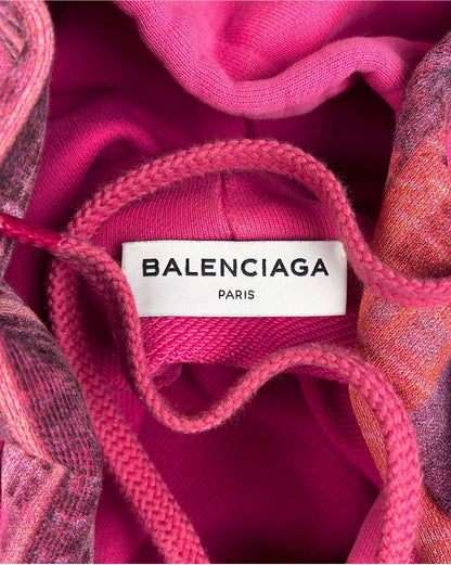 Spring Summer 2017 Balenciaga Airbrushed ‘New York City’ Graphic Hoodie