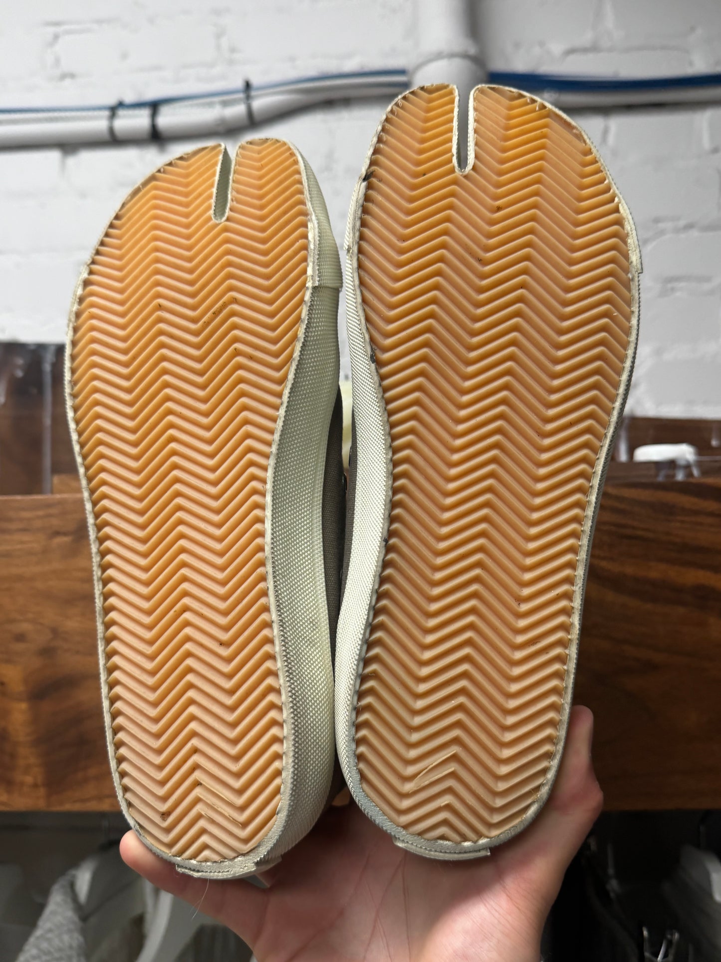Maison Margiela ‘Tabi’ Split Toe High Top Sneakers
