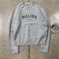 SS2019 Saint Laurent ‘Malibu’ Heather Grey Sweatshirt