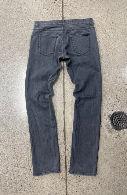 Prada Mainline Grey Slim/Skinny Cut Denim
