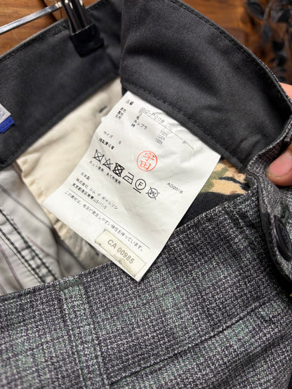 2018 Junya Watanabe Man Tartan Plaid Cotton Shorts