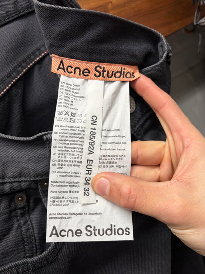 Acne Studios ‘2021’ Grey Flared Leg Denim