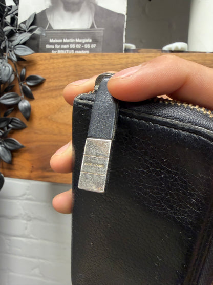 Dior Homme Pebbled Black Leather ‘Key/Card’ Case