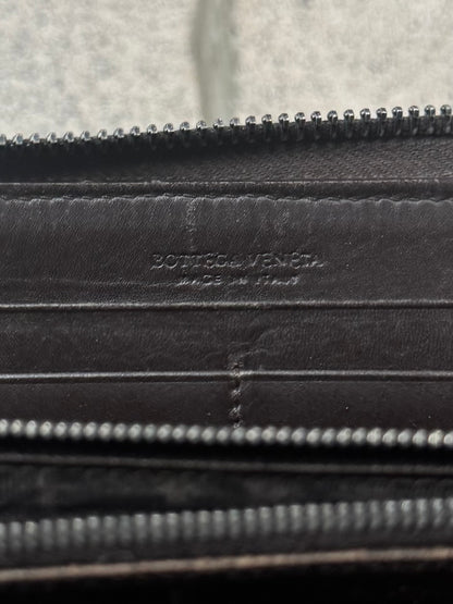 Bottega Veneta ‘Quilted’ Long Leather Wallet