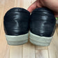 Rick Owens Black ‘Puffer’ Low Top Slip On Sneakers