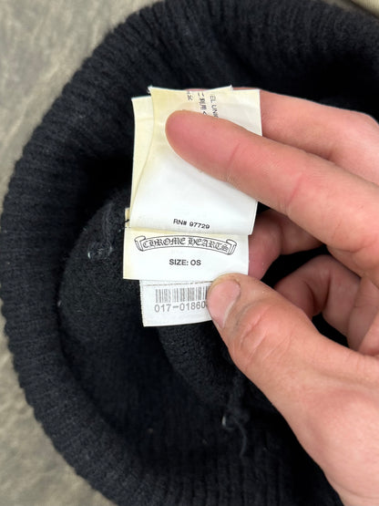 Chrome Hearts ‘Plus Cross’ Ribbed Wool Beanie