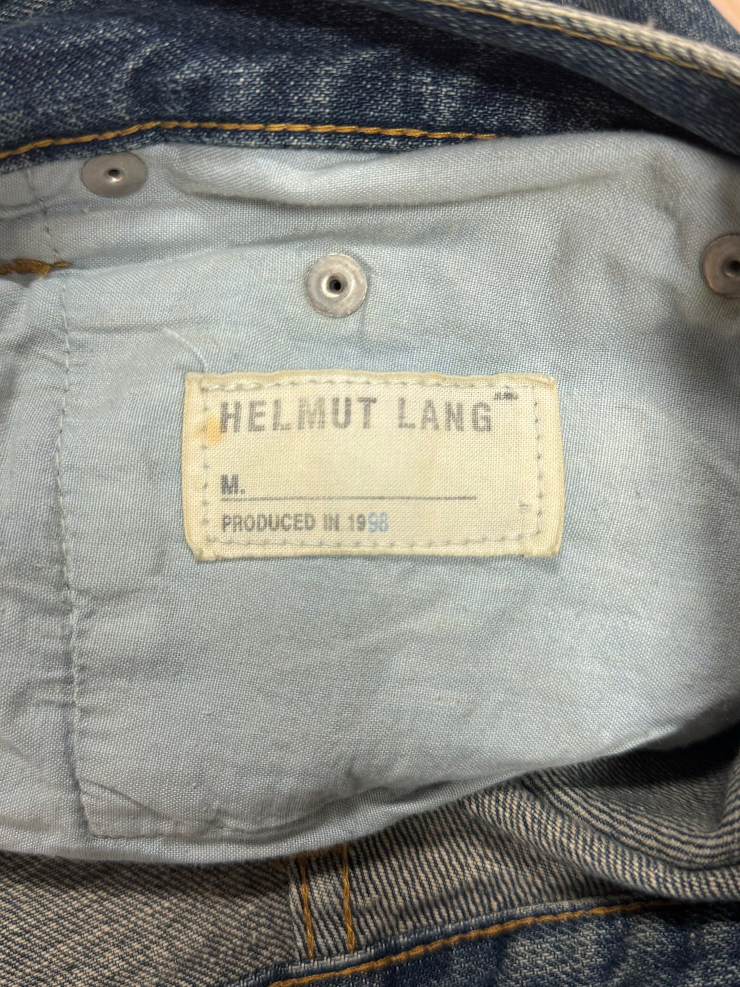 1998 Helmut Lang Dirt Wash Bootcut Denim