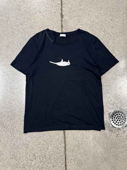 2018 Saint Laurent ‘Dead Bird’ Graphic T-Shirt