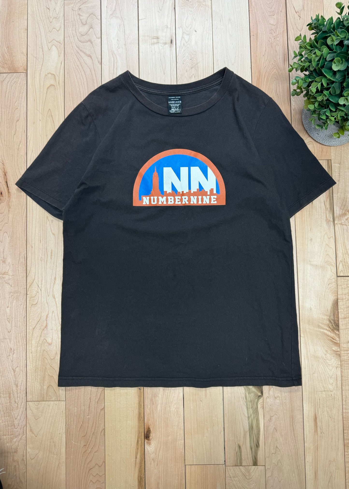 Number (N)ine ‘New York Mets’ Baseball Logo T-Shirt