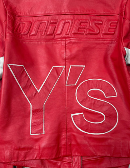 SS2005 Yohji Yamamoto x Dainese Motorcycle Leather Racing Jacket