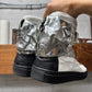 SS2007 Raf Simons ‘Astronaut’ White/Silver Cargo Sneakers