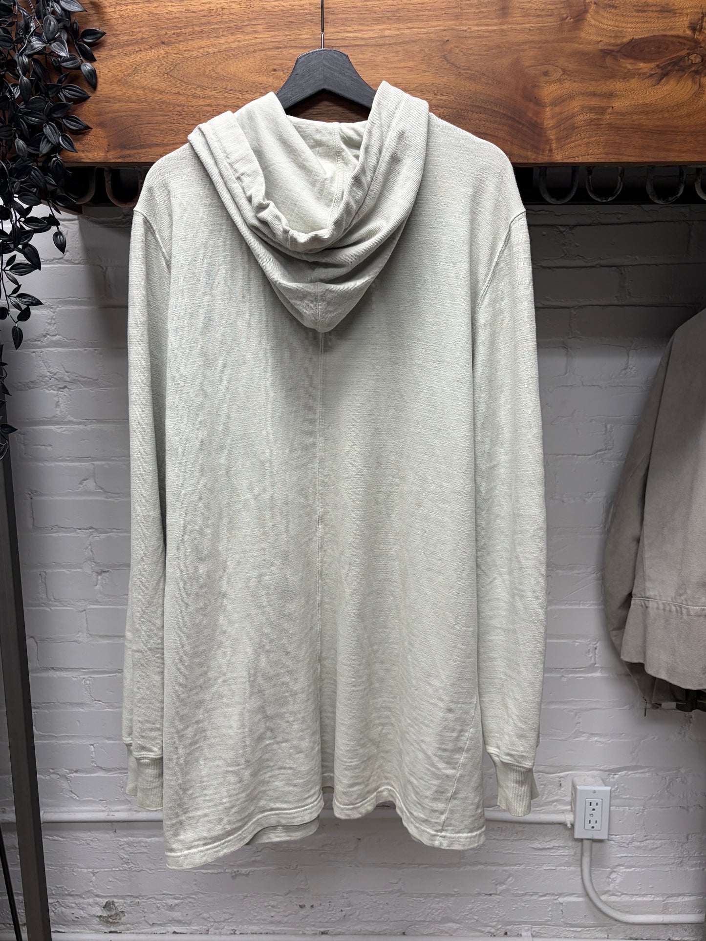 Rick Owens ‘Dinge’ Grey Drawstring Hoodie