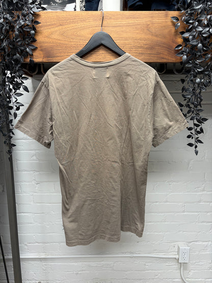 Yohji Yamamoto ‘Yohji Slogan’ Brown Gradient Short Sleeve Shirt