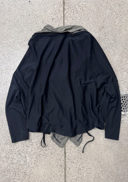 Vintage Yohji Yamamoto Y’s Bunched Button Down Cardigan Sweater