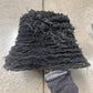 Paradoxe Paris Black Denim Distressed Bucket Hat