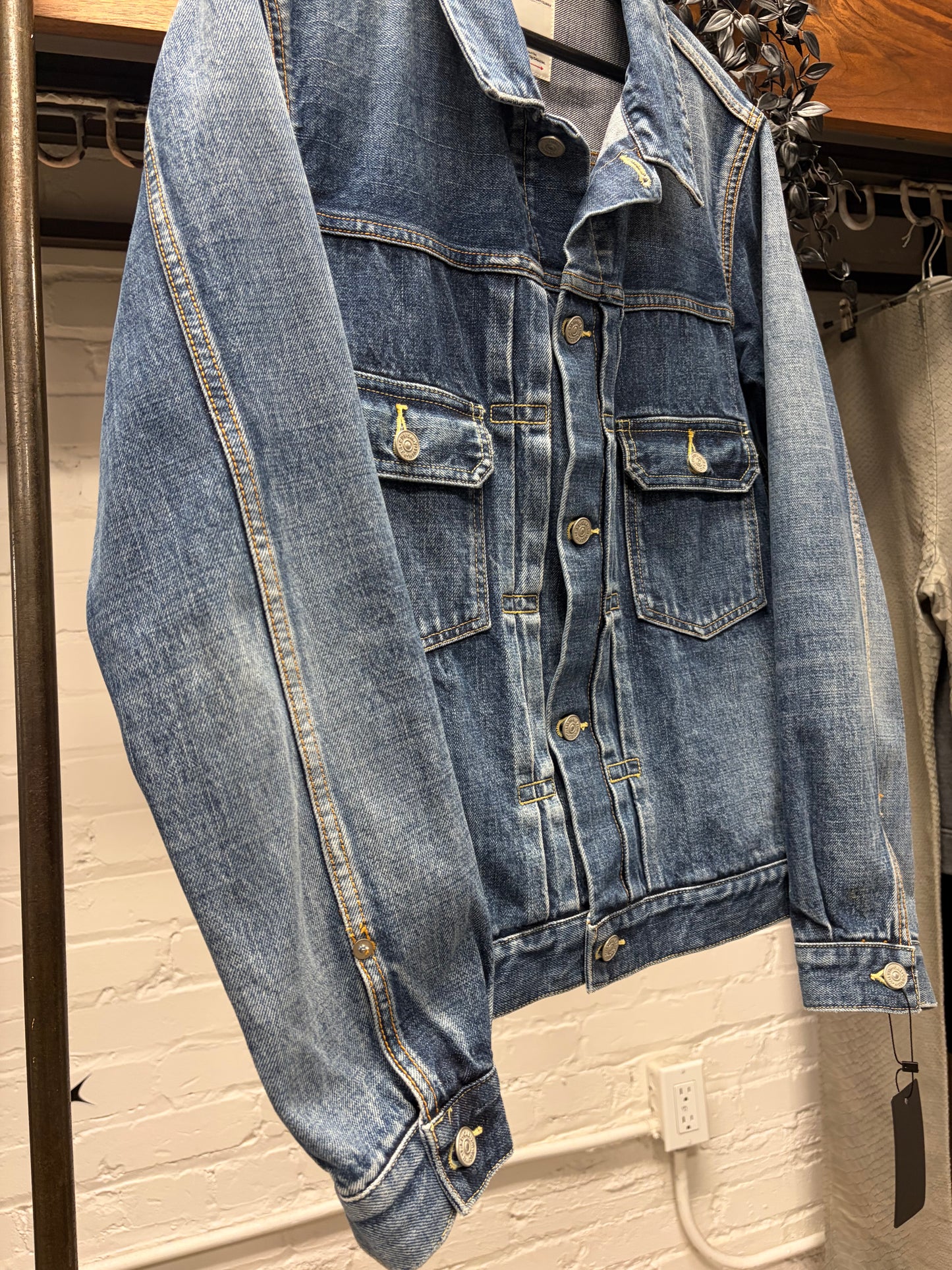 SS2016 Visvim ‘101 JKT’ Blue Denim Trucker Jacket