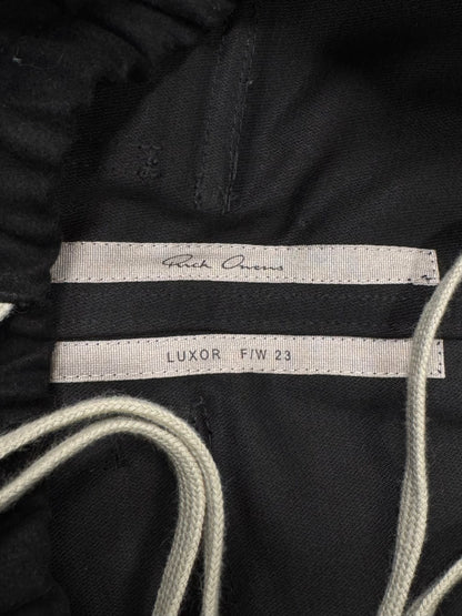 AW2023 Rick Owens ‘Luxor’ Heavy Cotton ‘Bela’ Wide Leg Cargo Pants