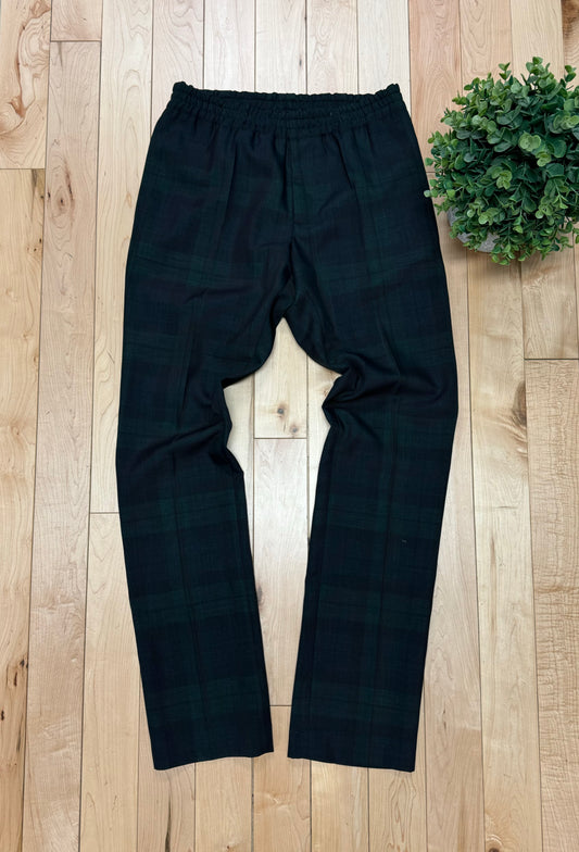 Alyx Studios Plaid Navy/Green Trousers