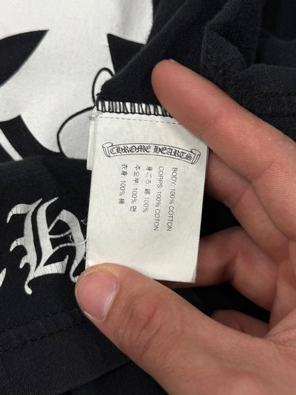 Chrome Hearts ‘Triple Cross’ Horseshoe Logo Long Sleeve Shirt