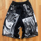 AW2020 Yohji Yamamoto x Junji Ita ‘Uzumaki’ Jacquard Shorts