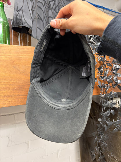 Balenciaga ‘Metal Logo’ Embroidered Black Baseball Cap