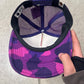 Bape x Stussy Purple Camo SnapBack Trucker Hat