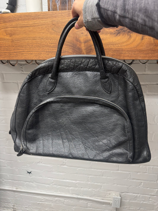 Vintage Yohji Yamamoto ‘Y’s’ Black Calfskin Leather Shoulder Bag