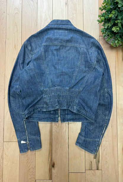 Vivienne Westwood ‘Angelomania’ Denim Moto-Jacket