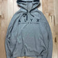 Alyx Chest Logo Heather Grey Pullover Hoodie