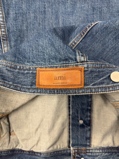 Ami Blue Denim Trucker Jacket