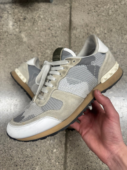 Valentino ‘Rockrunner’ Suede Low Top Sneakers