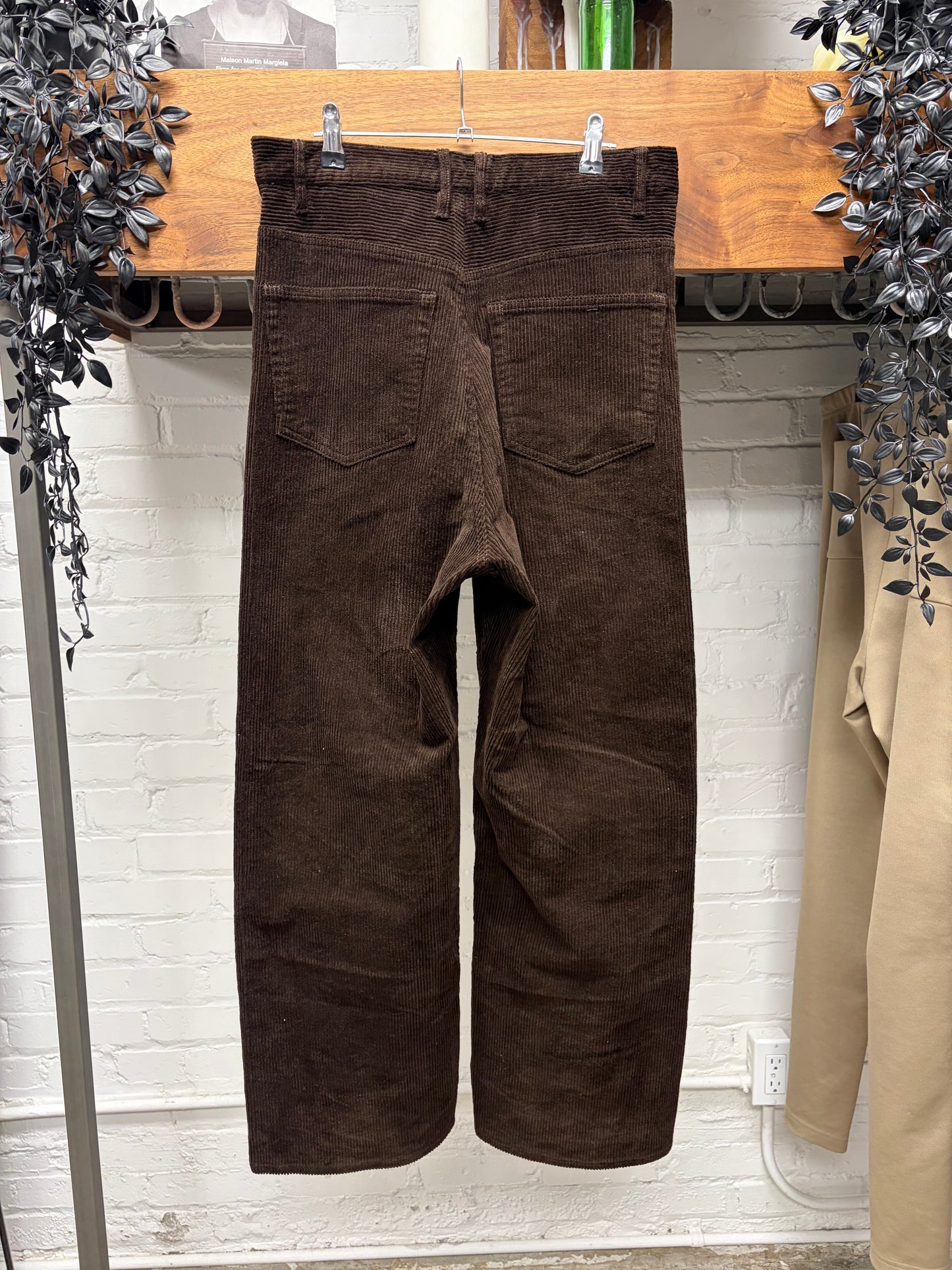 Vuja De ‘Jude’ Dark Brown Corduroy Wide Leg Pants