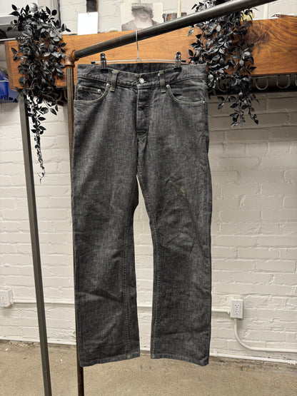 1998 Helmut Lang ‘Stone Wash’ Grey Bootcut Denim