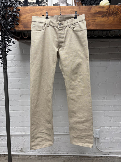 Vintage Helmut Lang ‘Sand Wash’ Classic Raw Bootcut Denim