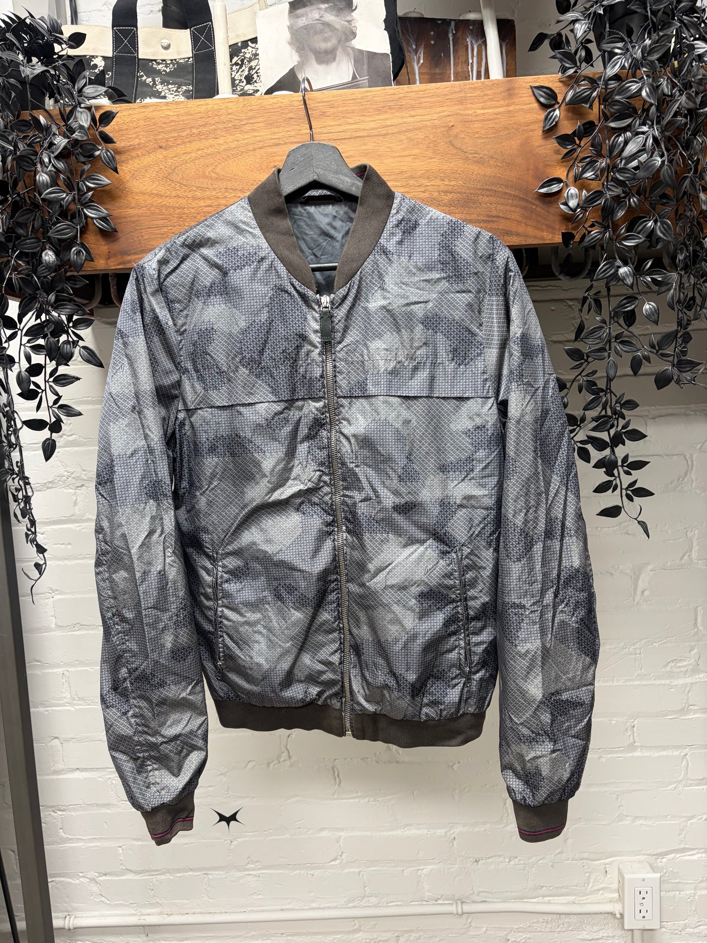 Mid 2000s Gucci ‘Stealth Camo’ Light Bomber Jacket