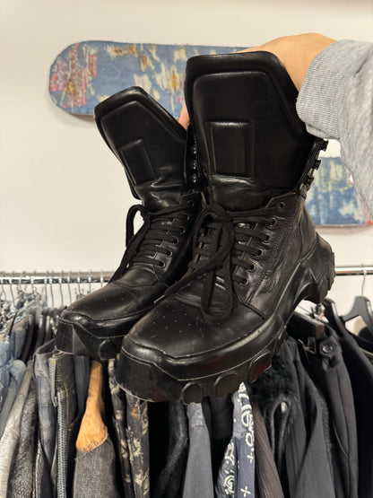 SS2019 Rick Owens ‘Babel’ Tractor Hiking Boots