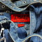 OG Tripp NYC Bondage Strap Wide Leg Blue ‘Raver Denim’