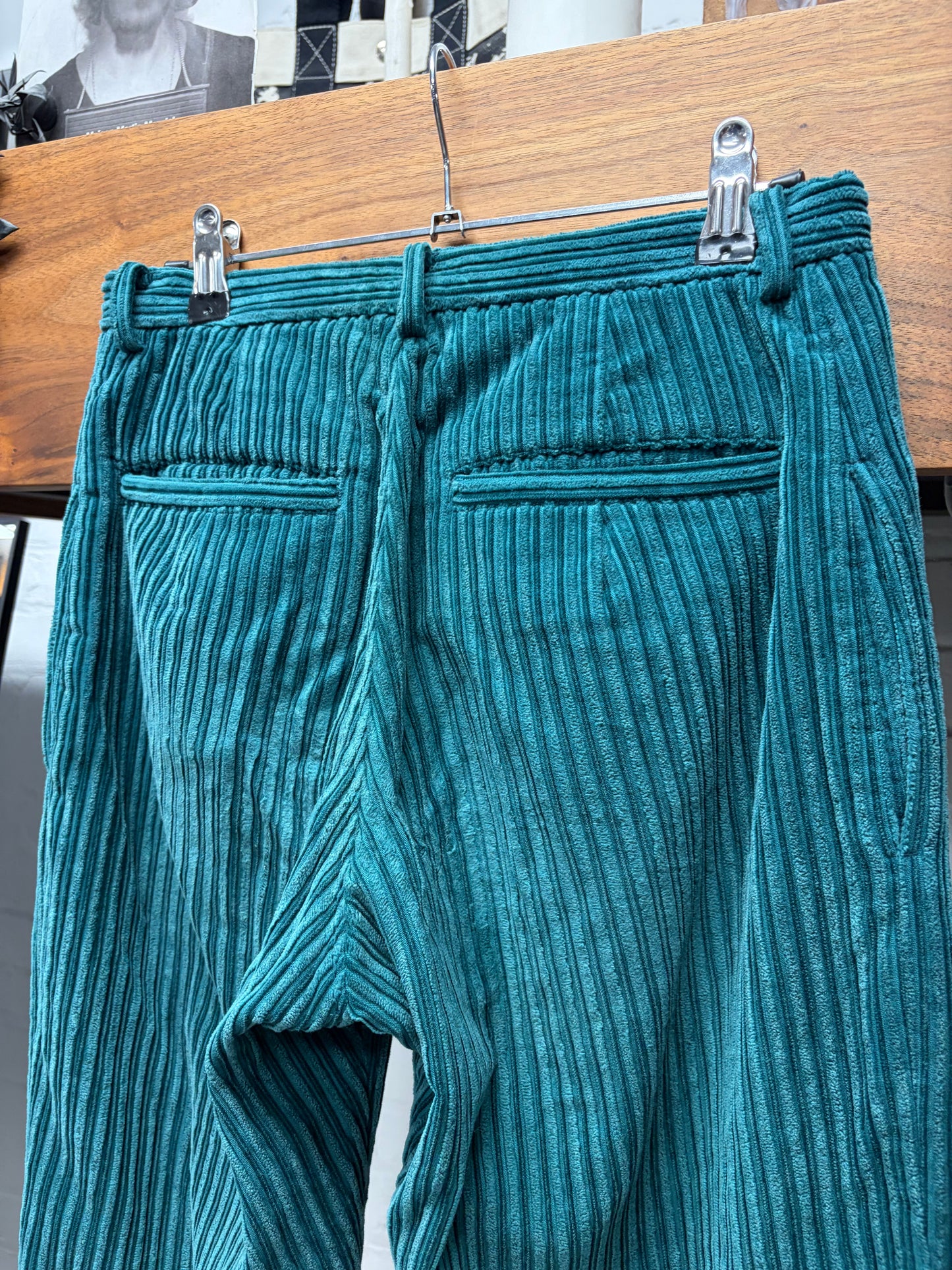 Vintage Yohji Yamamoto ‘Y’s’ Blue Corduroy Straight Cut Pants
